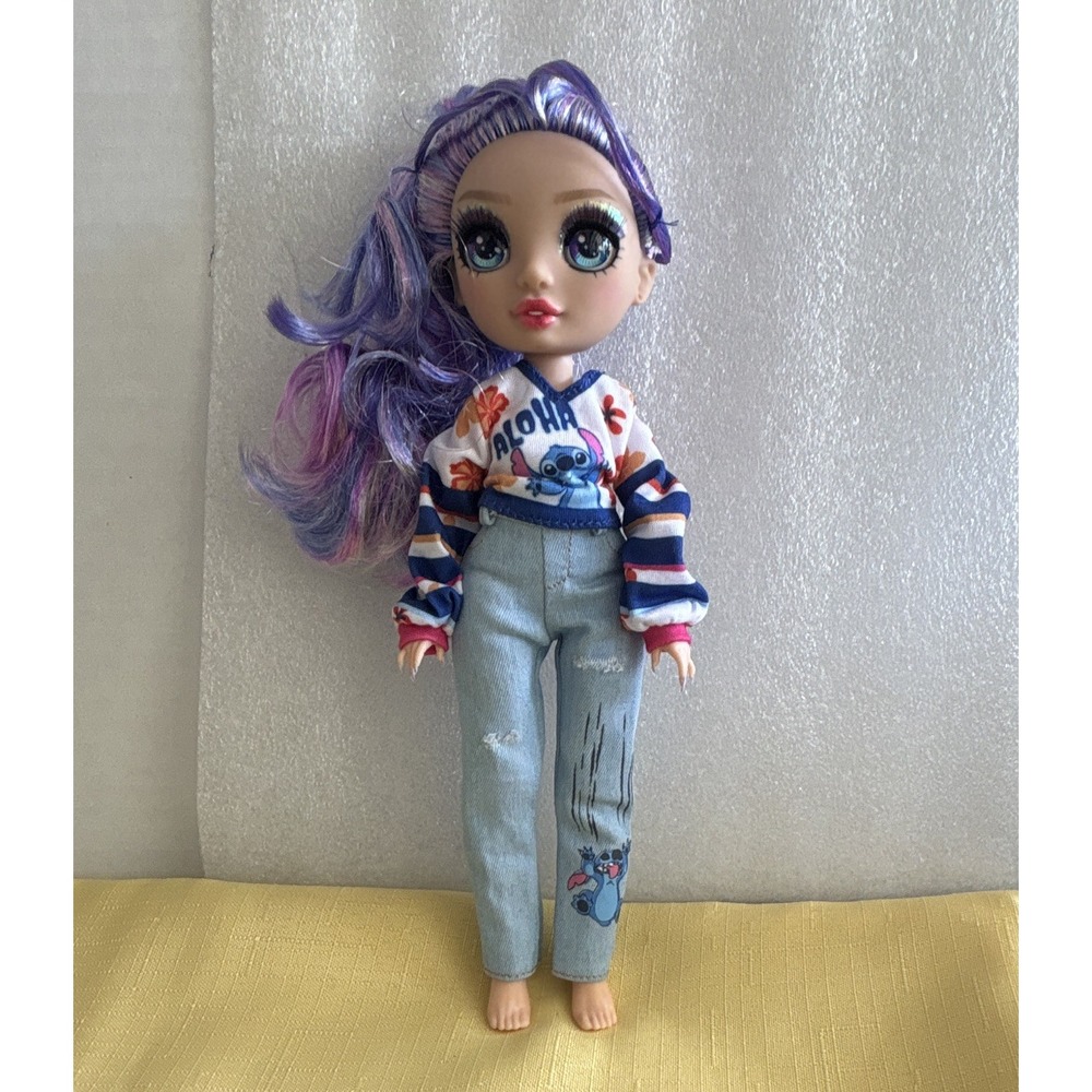 MGA Rainbow High Violet Willow, Stitch Outfit Fashion Doll 11in, 2019